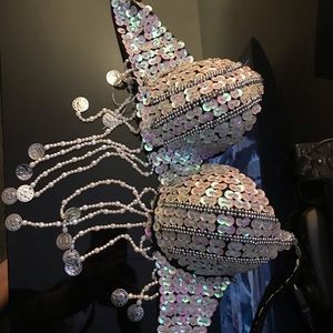 Belly dance bra